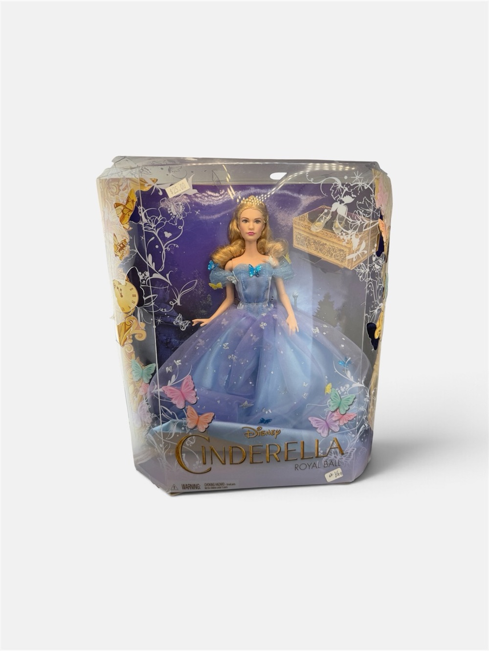Mattel Disney Cinderella Royal Ball Barbie Doll Live Action Movie NRFB READ
